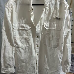 Magellan Outdoors Men's Cream Shirt Jacket